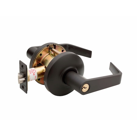 Copper Creek Avery Grade 2 Cylindrical Lever Entry Nfl Ul, Bronze AL6241 10B